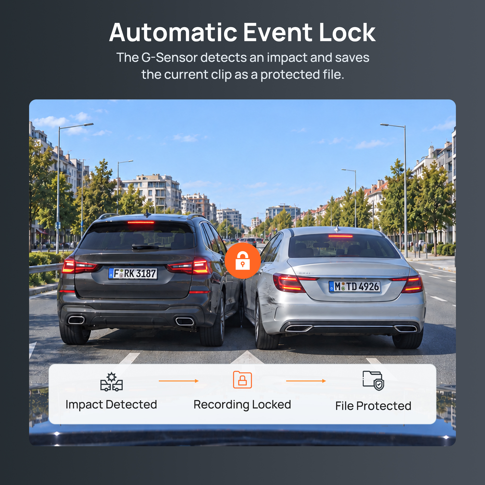 HIDVUE 4K Front Dash Cam for DS 5 2013-2018 6