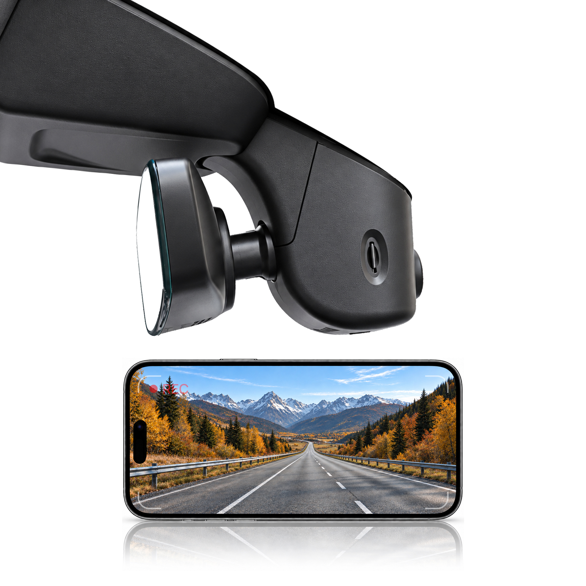 HIDVUE 4K Front Dash Cam for Bentley Continental GT EV 2018-2026